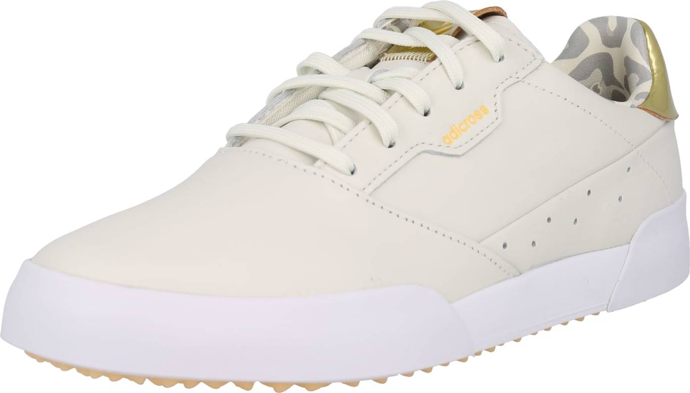 adidas Golf Sportovní boty světle šedá / zlatá / oranžová