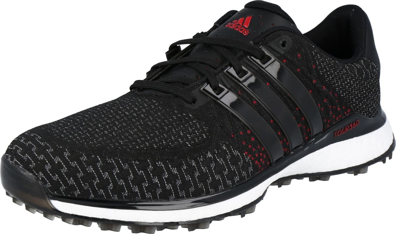 adidas Golf Sportovní boty 'TOUR360 XT-SL TEX' černá / šedá / červená