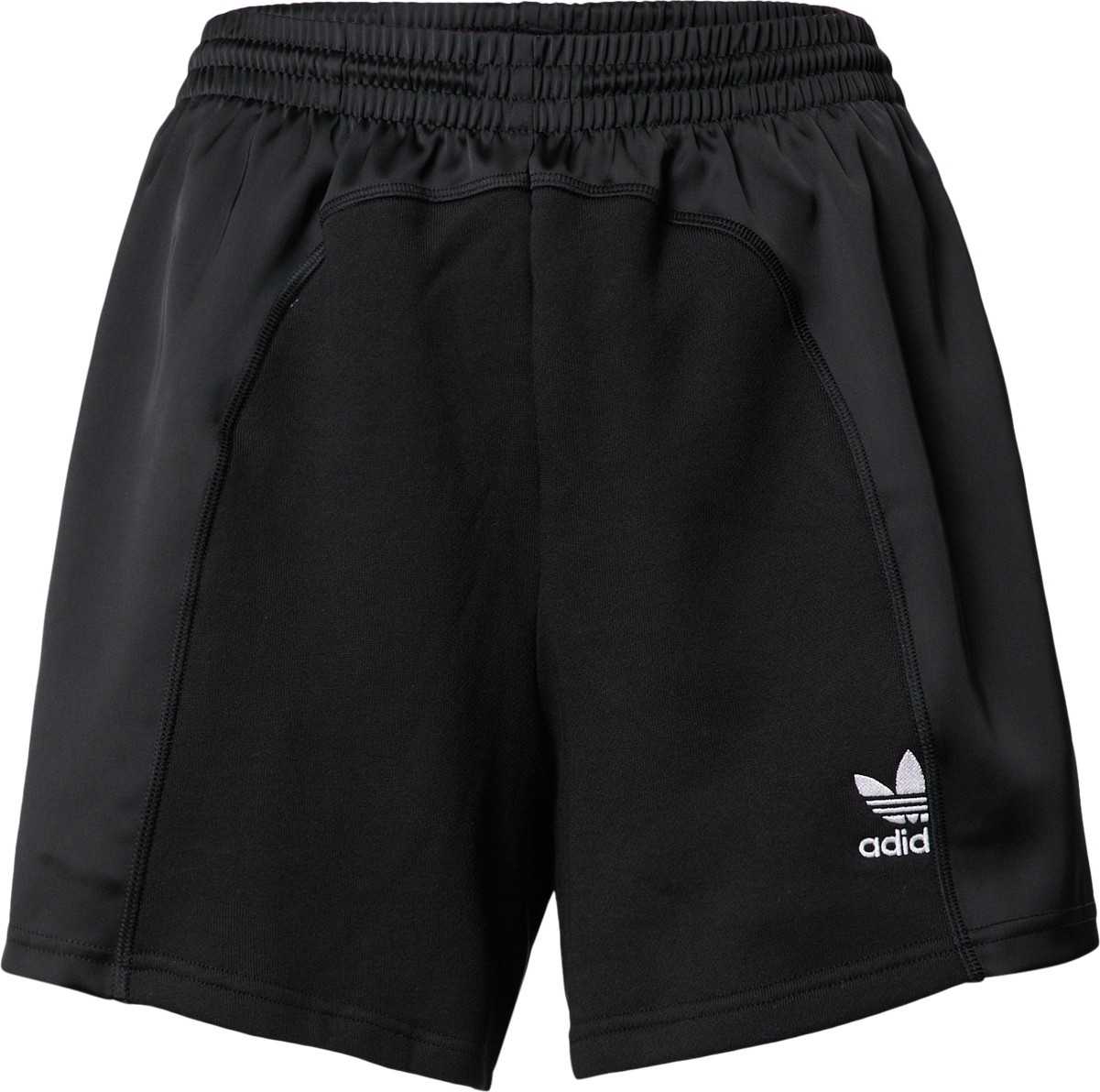 ADIDAS ORIGINALS Kalhoty černá / bílá