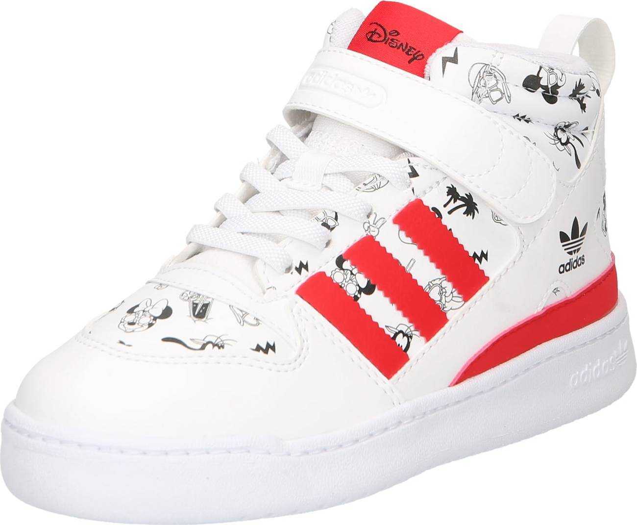 ADIDAS ORIGINALS Tenisky bílá / černá / červená