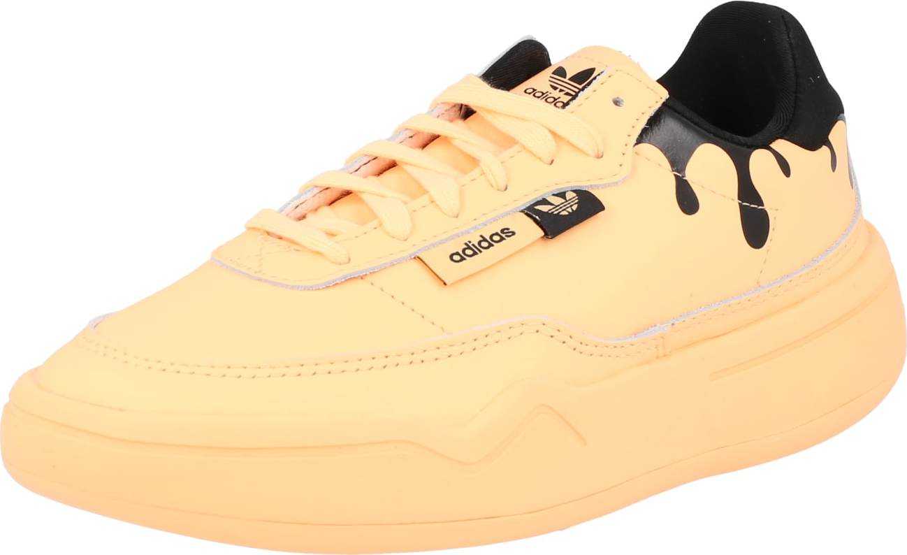 ADIDAS ORIGINALS Tenisky 'Her Court' černá / meruňková