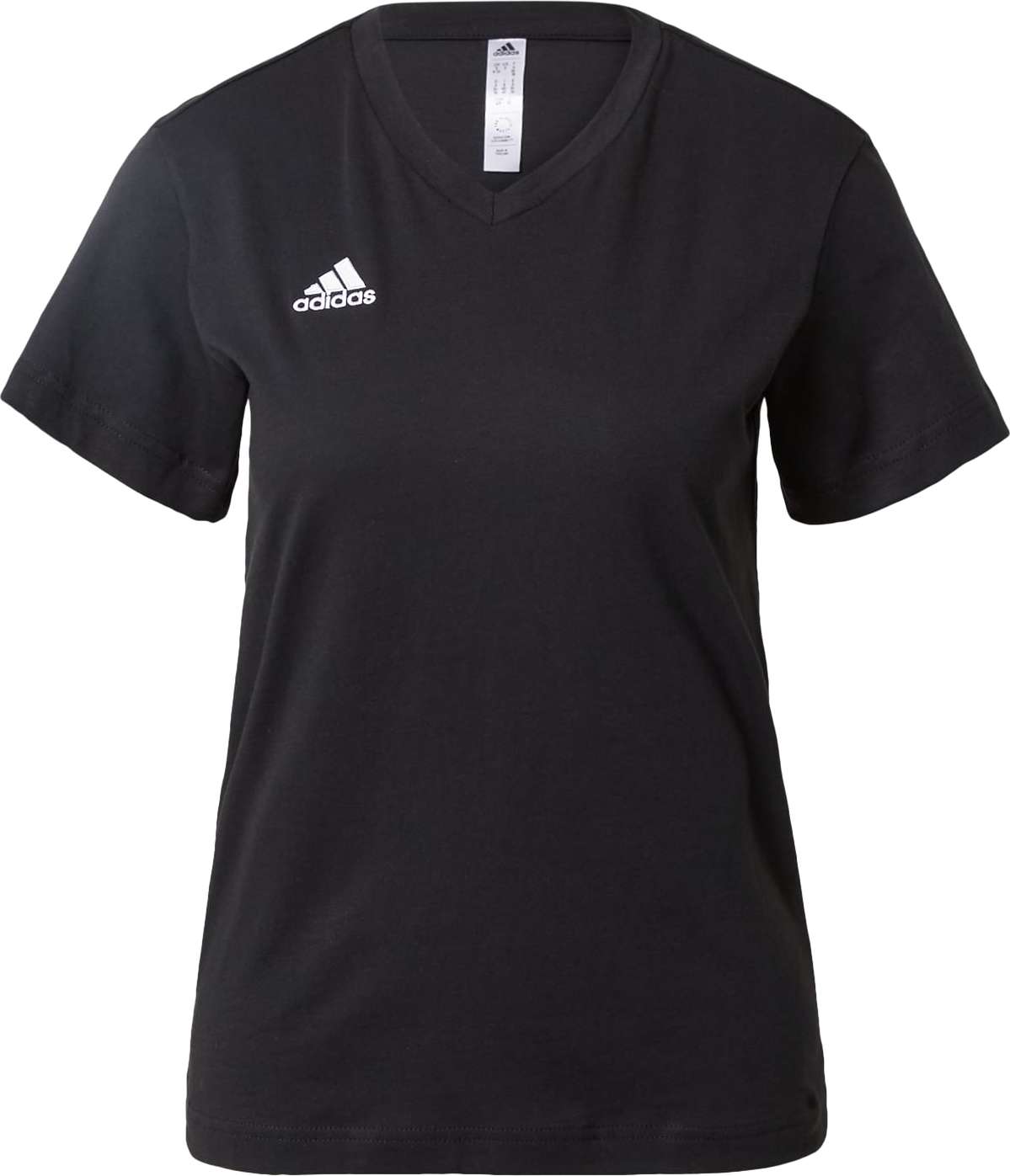 ADIDAS PERFORMANCE Funkční tričko 'Entrada 22' černá / bílá