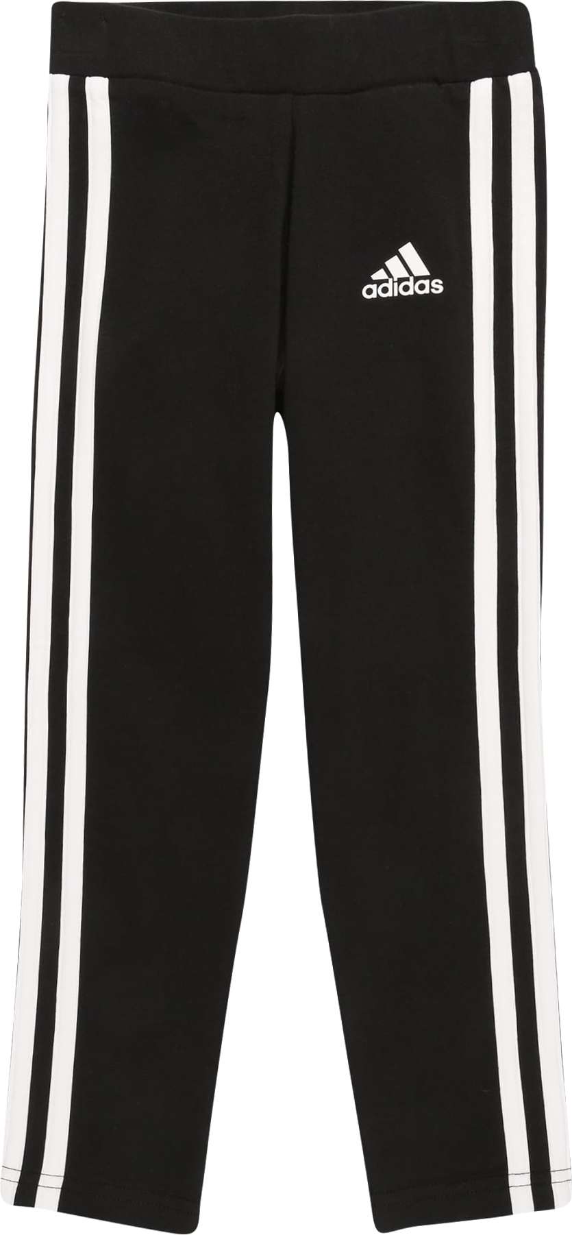 ADIDAS PERFORMANCE Sportovní kalhoty černá / bílá