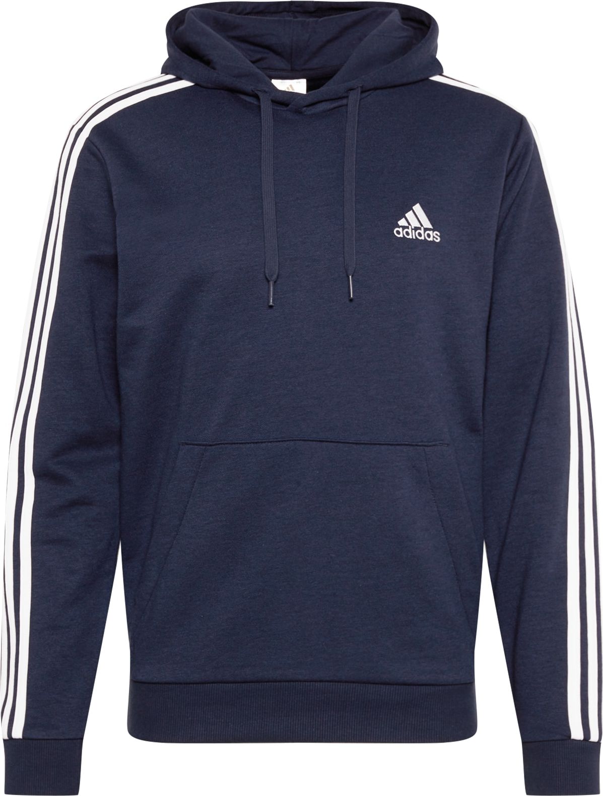 ADIDAS PERFORMANCE Sportovní mikina bílá / námořnická modř
