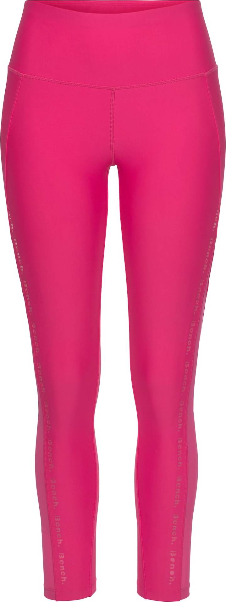 BENCH Funkční kalhoty pink / bílá