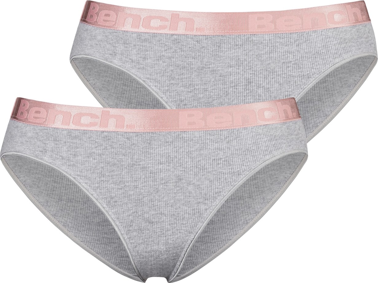 BENCH Spodní díl plavek pink / šedá
