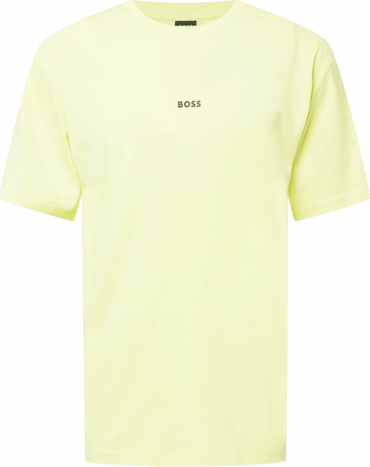 BOSS Green Tričko 'Teeos' černá / světle žlutá