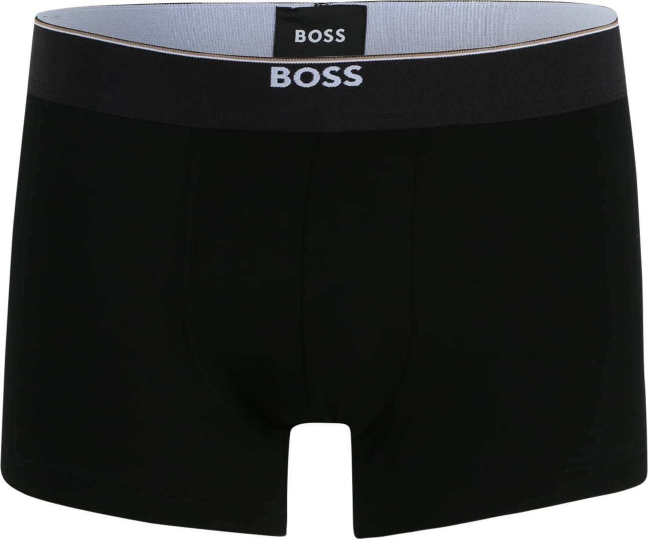 BOSS Black Boxerky černá / bílá