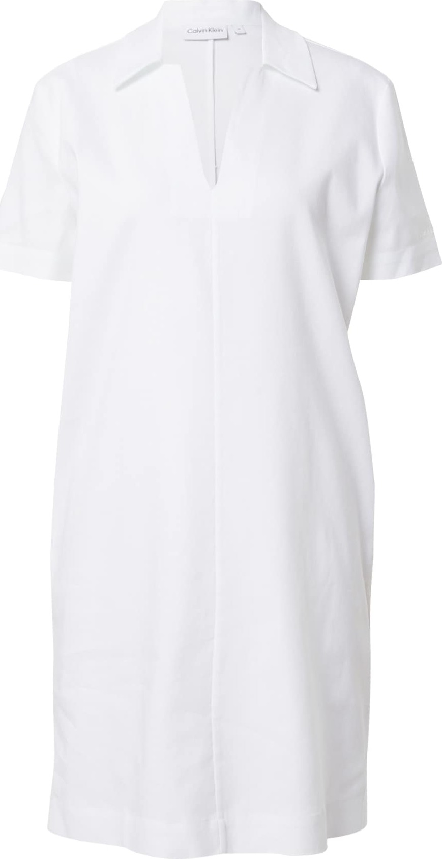 Calvin Klein Košilové šaty bílá