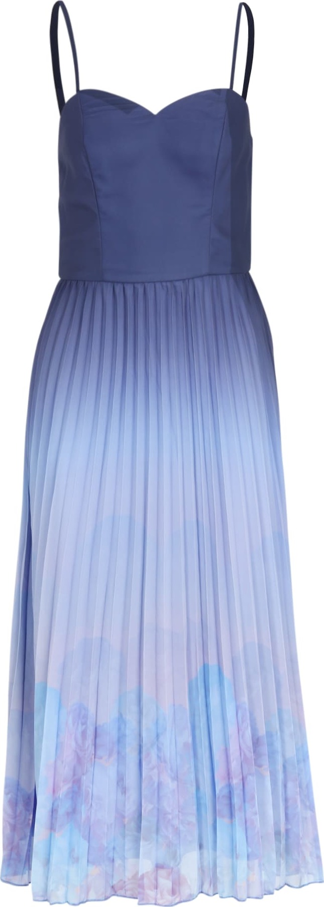Chi Chi London Šaty námořnická modř / světlemodrá / růžová