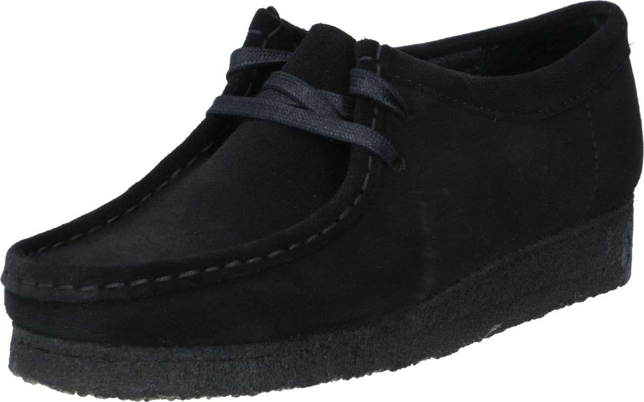 Clarks Originals Šněrovací boty 'Wallabee' černá