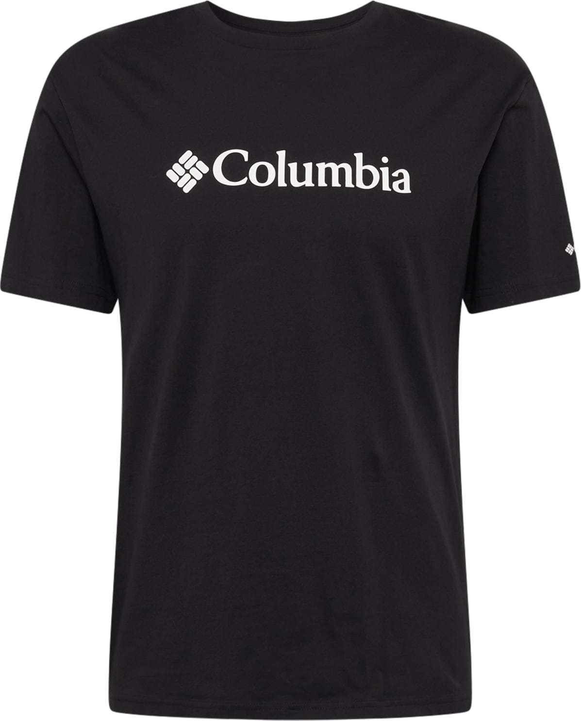 COLUMBIA Funkční tričko černá / bílá