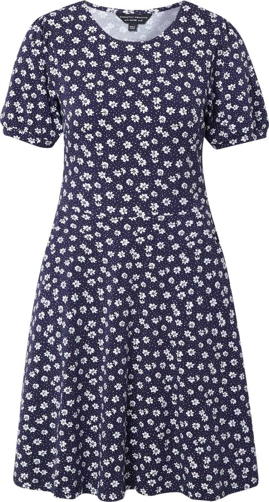 Dorothy Perkins Šaty námořnická modř / bílá