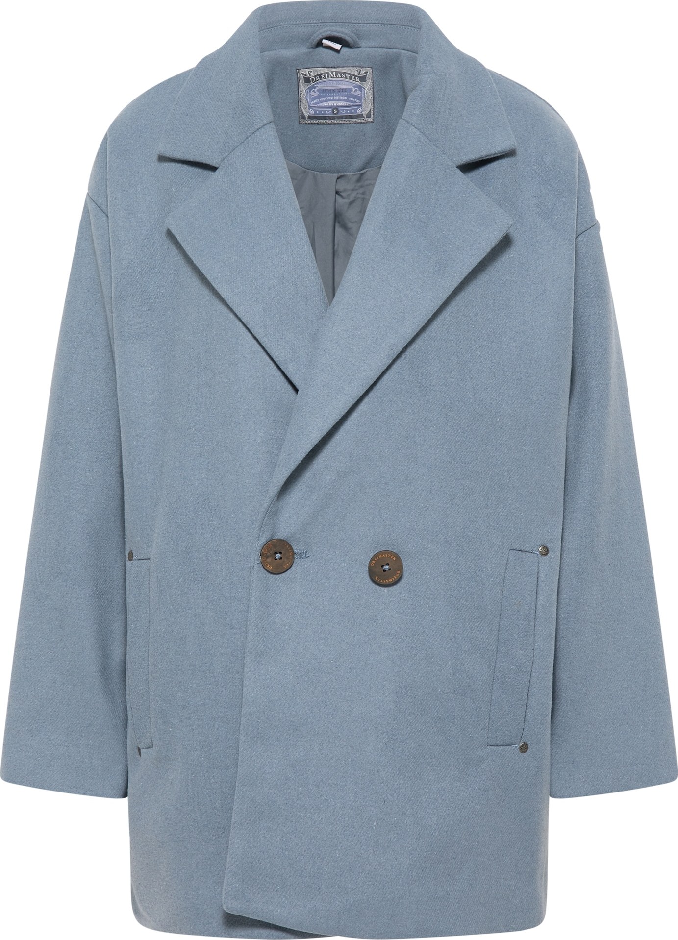 DreiMaster Vintage Přechodný kabát chladná modrá