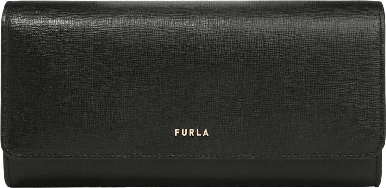 FURLA Peněženka 'BABYLON' černá / zlatá