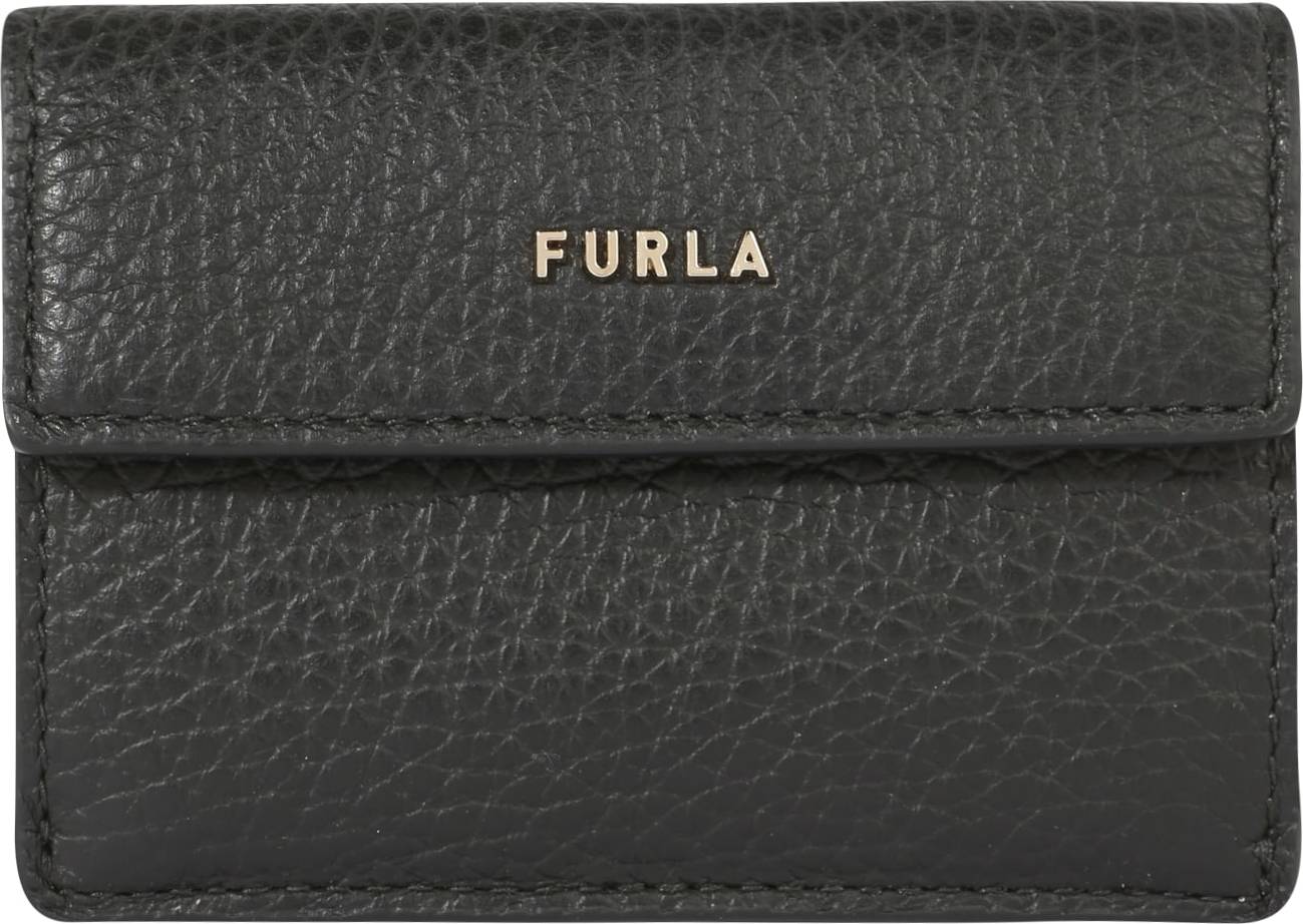 FURLA Peněženka 'BABYLON' černá / zlatá