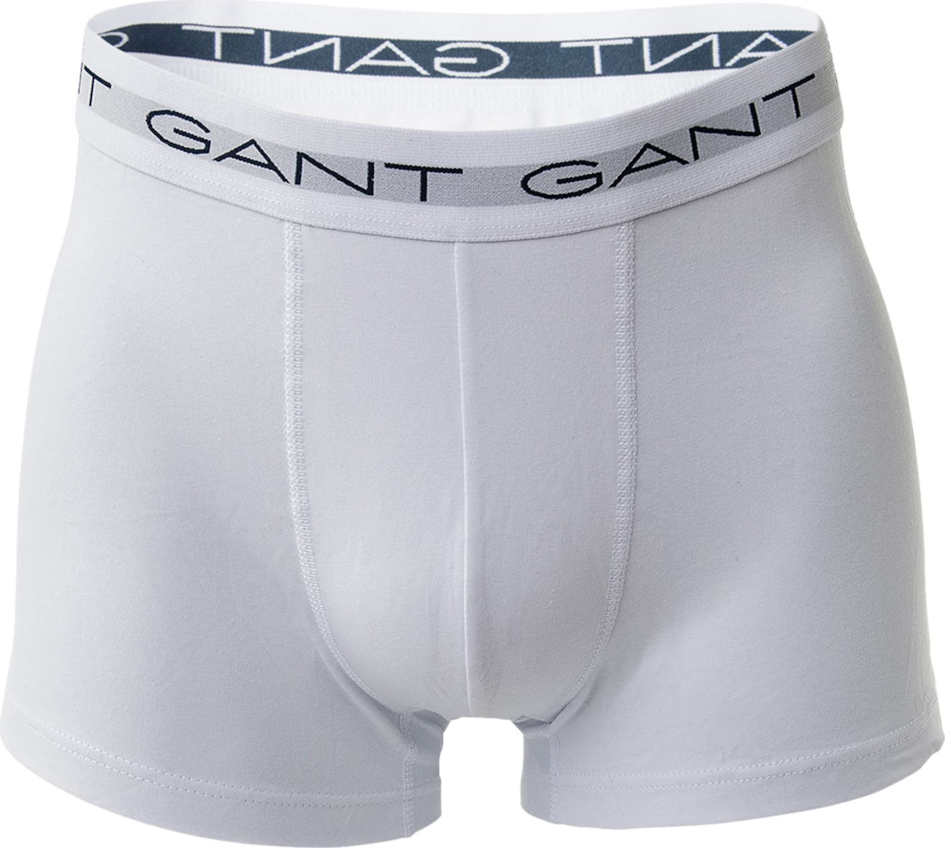 GANT Boxerky bílá / černá / světle šedá