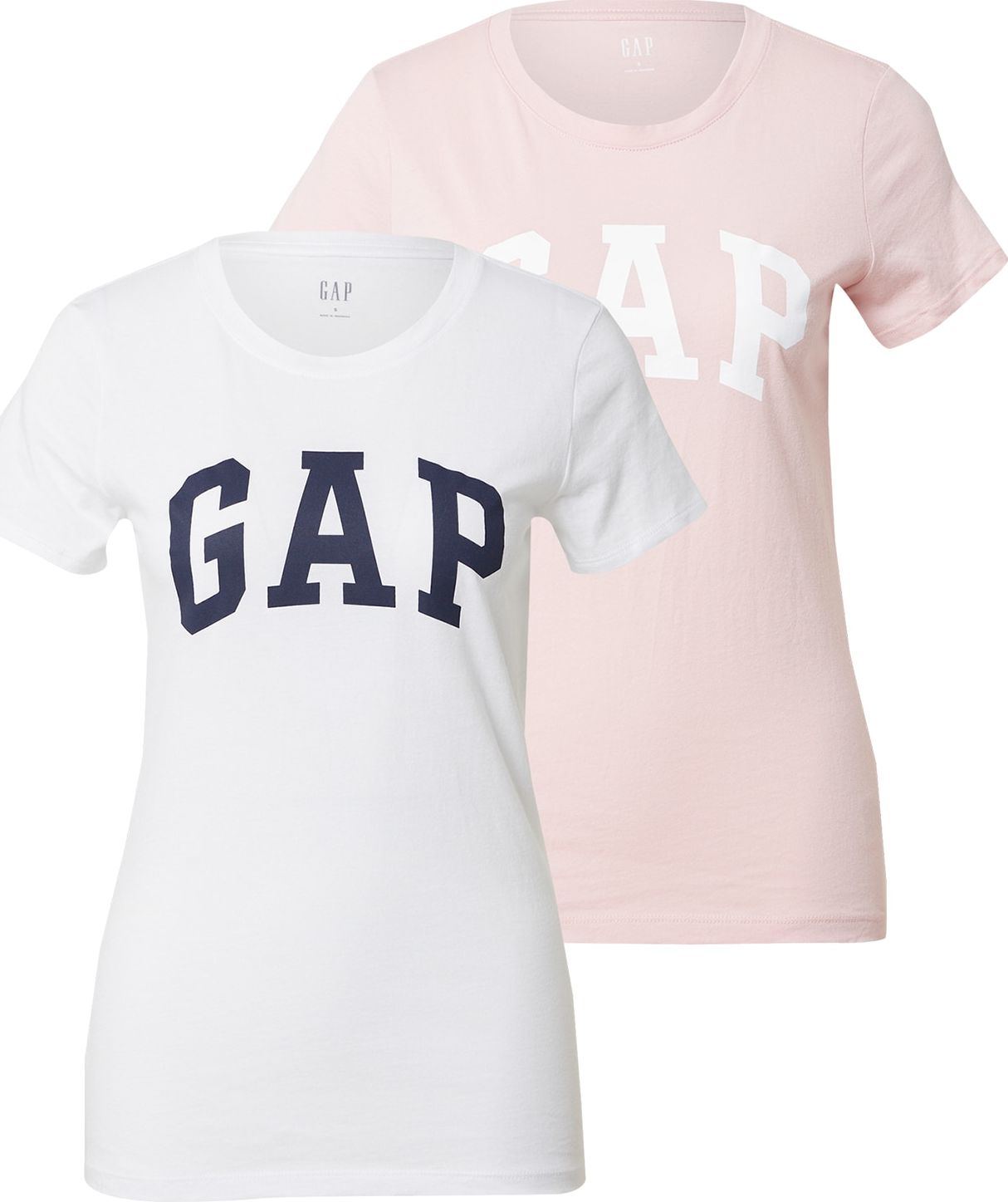 GAP Tričko pink / bílá / námořnická modř
