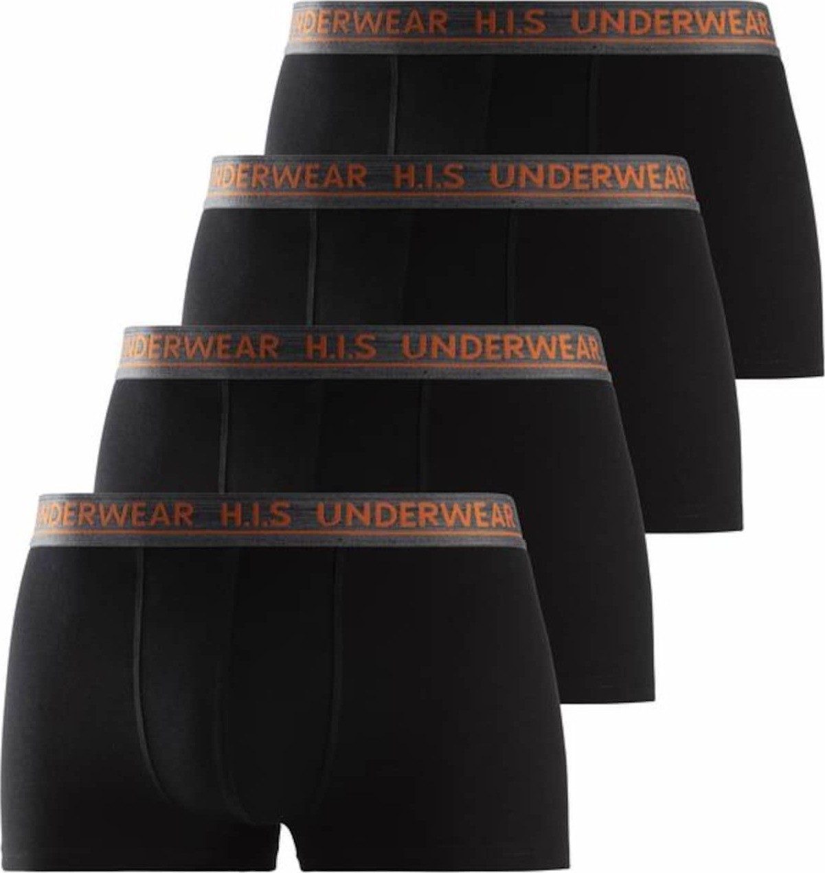 HIS JEANS Boxerky černá