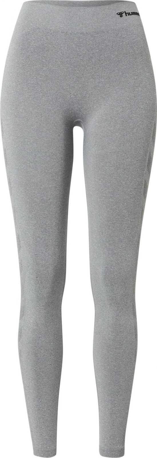 Hummel Sportovní kalhoty 'Ci' šedý melír