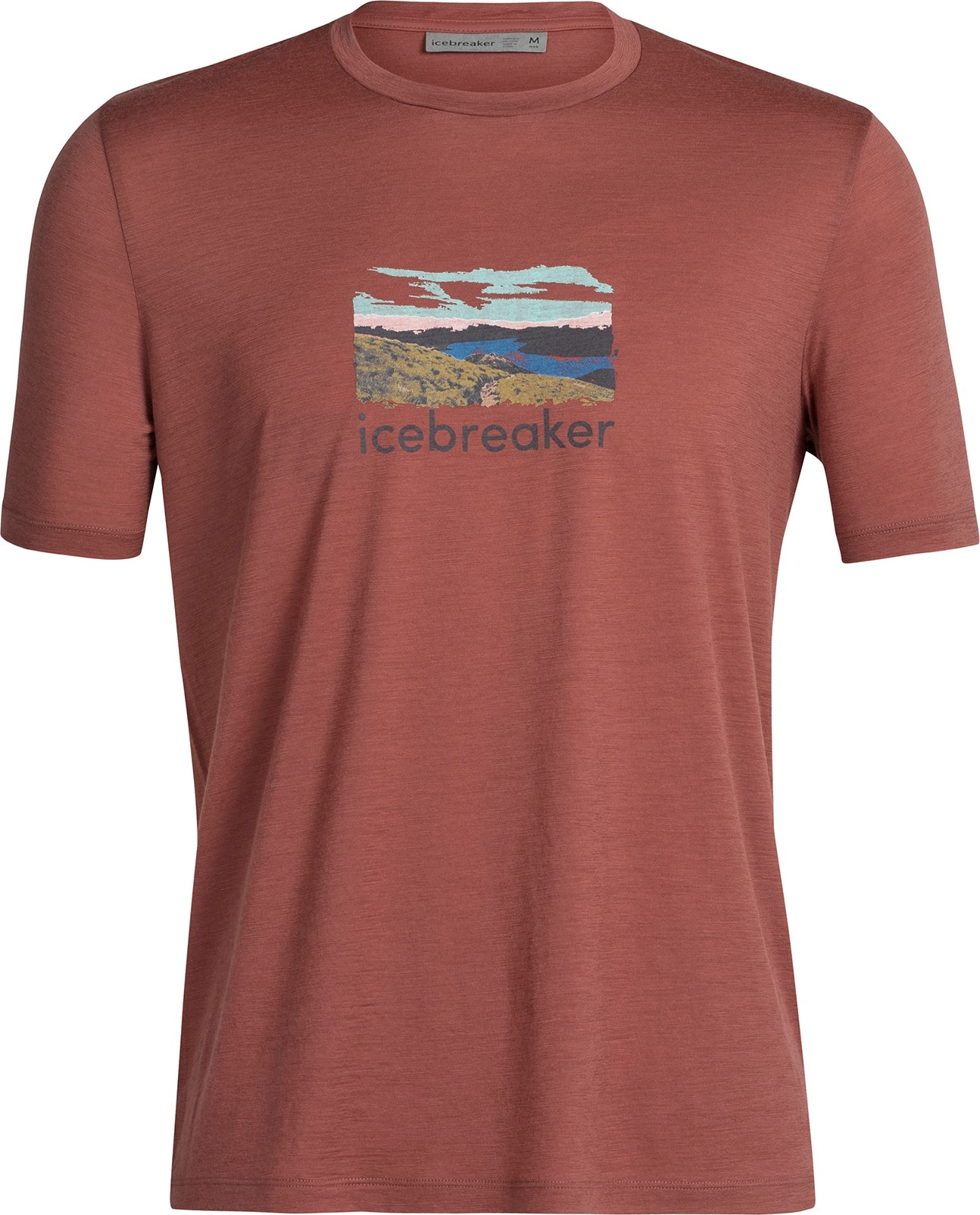 ICEBREAKER Tričko 'M Tech Lite II SS Trailhead' mix barev