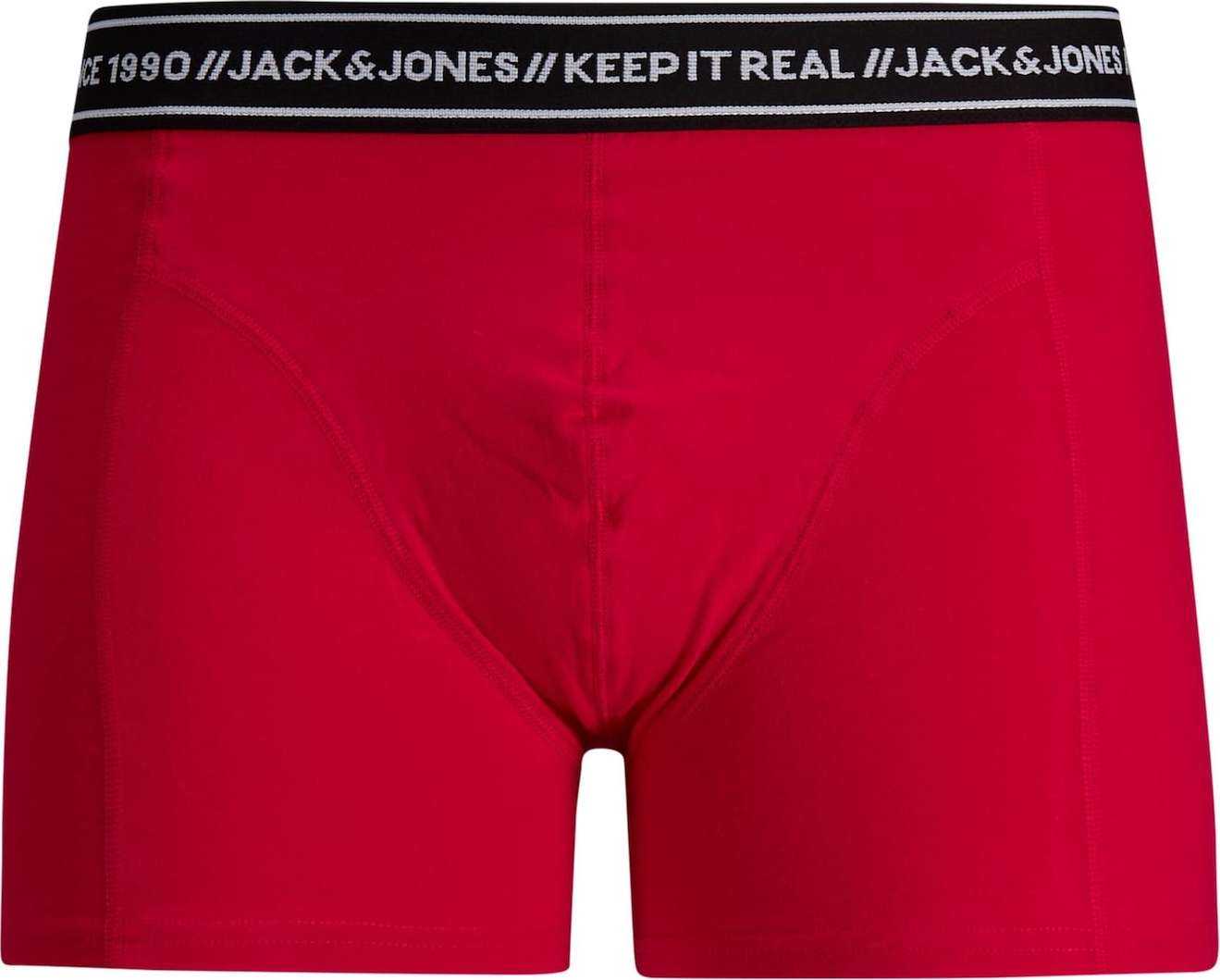 JACK & JONES Boxerky 'Eddie' červená
