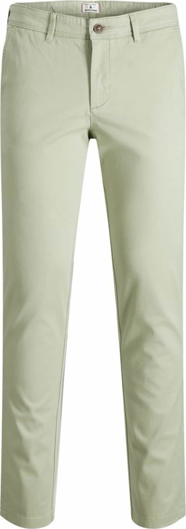 JACK & JONES Chino kalhoty 'Marco Bowie' světle zelená