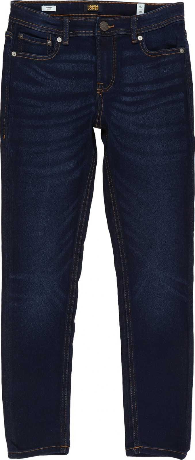 Jack & Jones Junior Džíny 'Liam' tmavě modrá