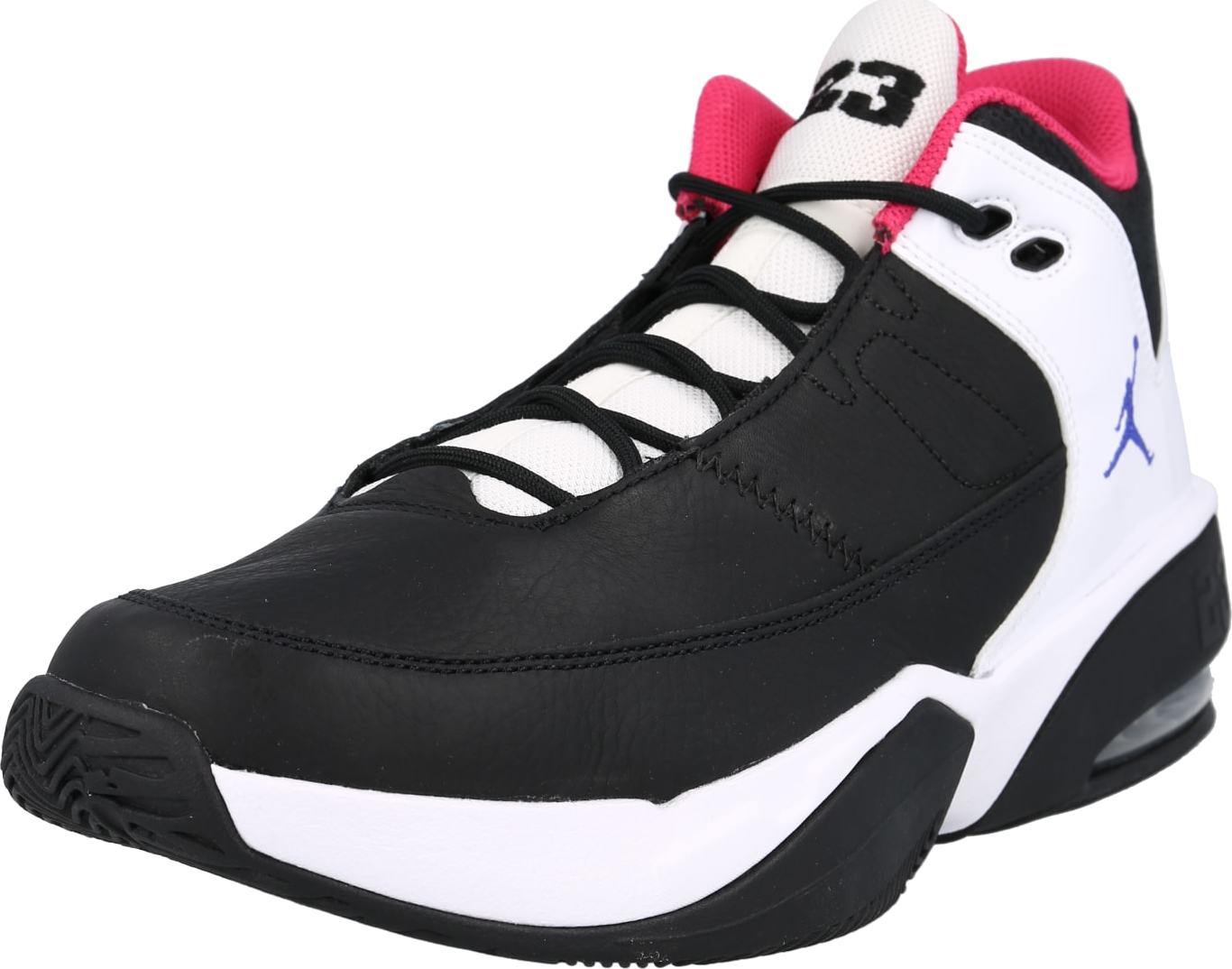 Jordan Kotníkové tenisky 'Max Aura 3' černá / bílá / pink