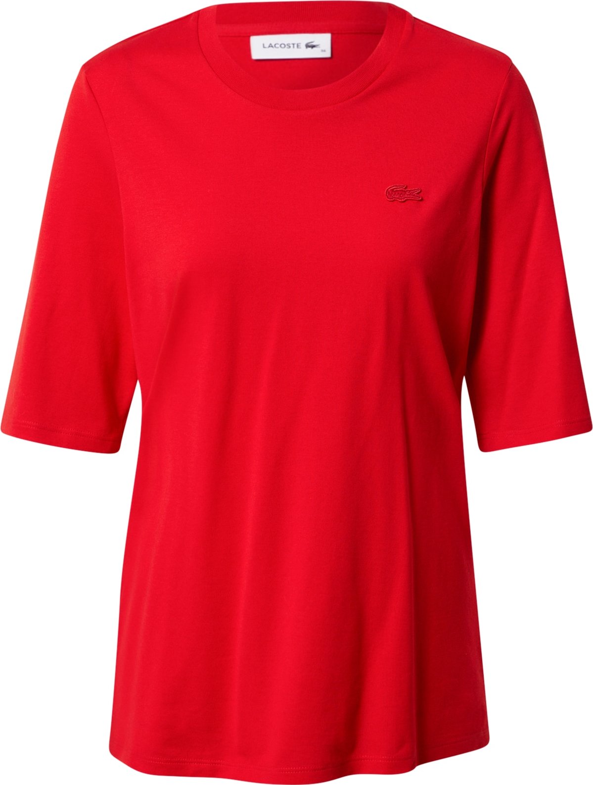 LACOSTE Tričko červená