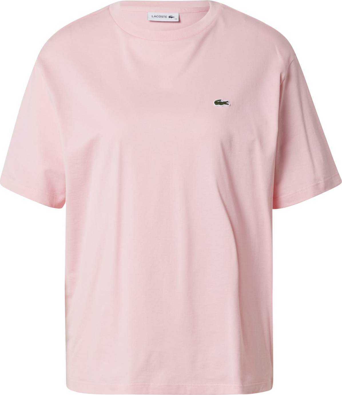 LACOSTE Tričko růžová