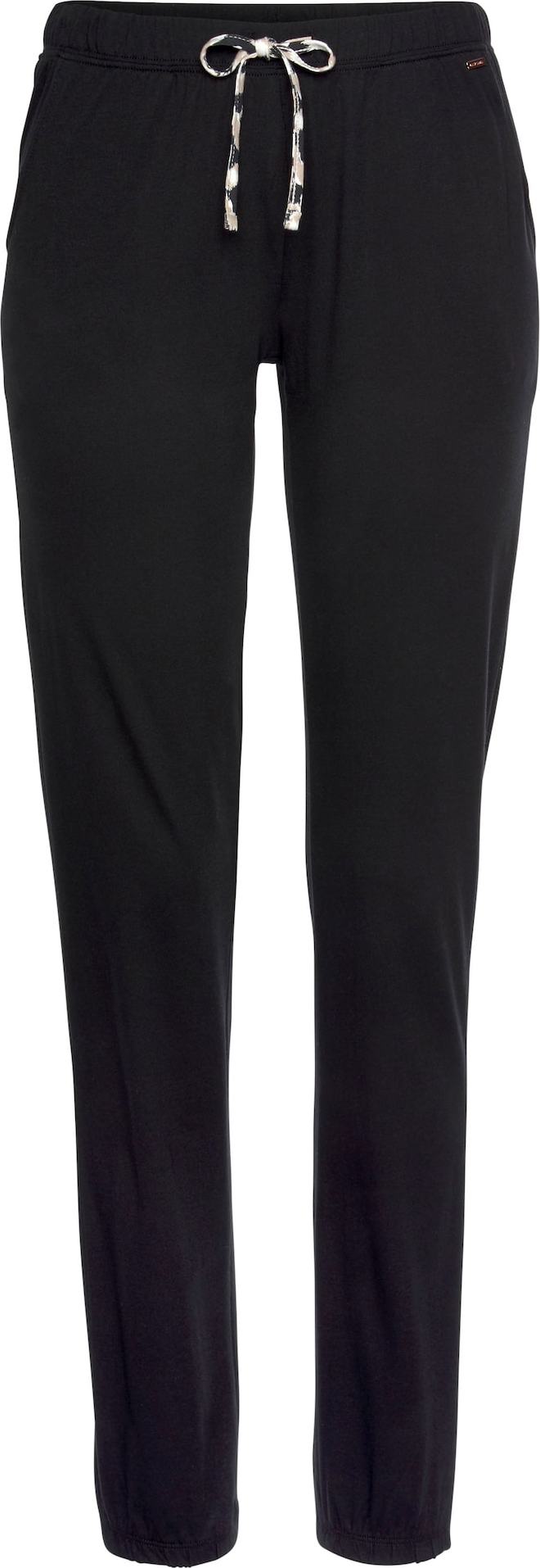 LASCANA Pyžamové kalhoty černá