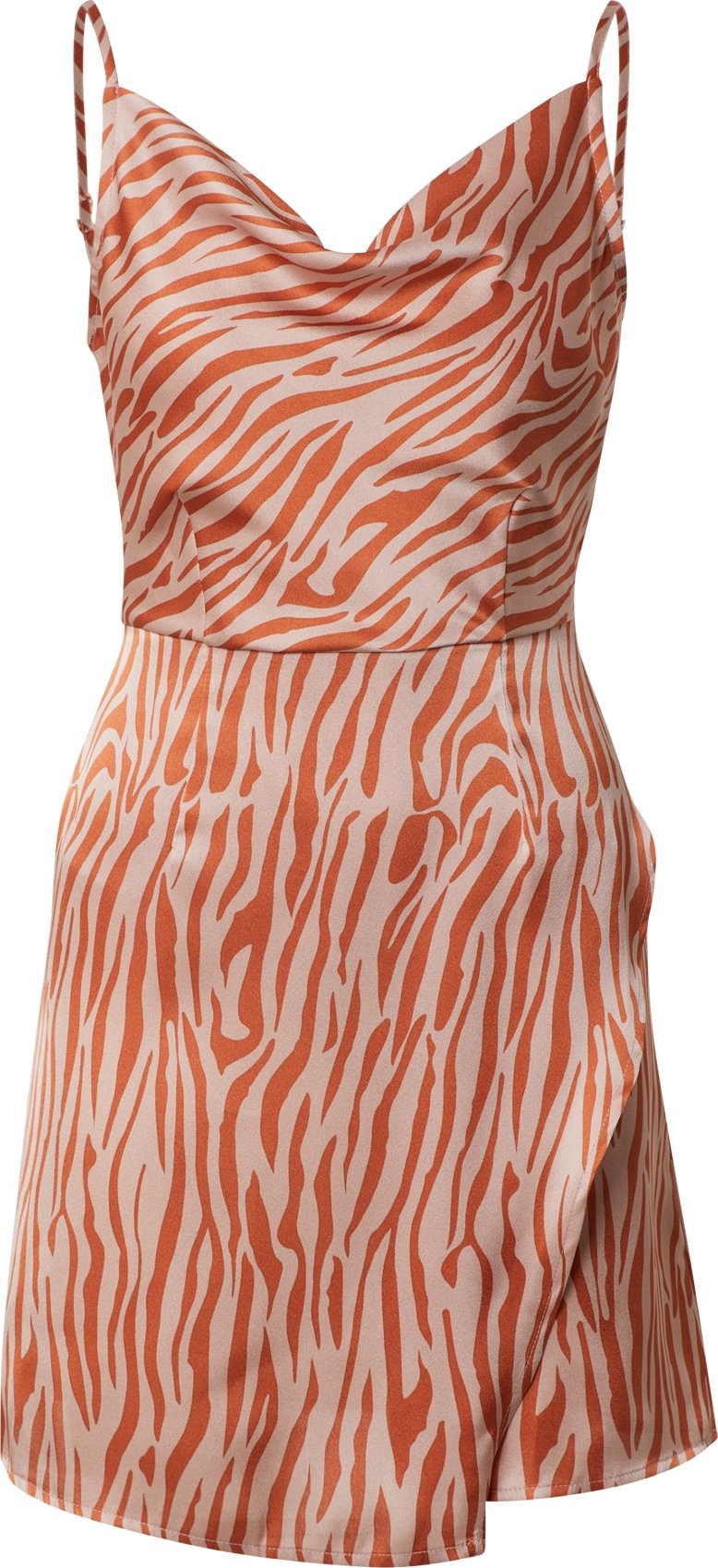 LeGer by Lena Gercke Šaty 'Clarence' starorůžová / oranžová