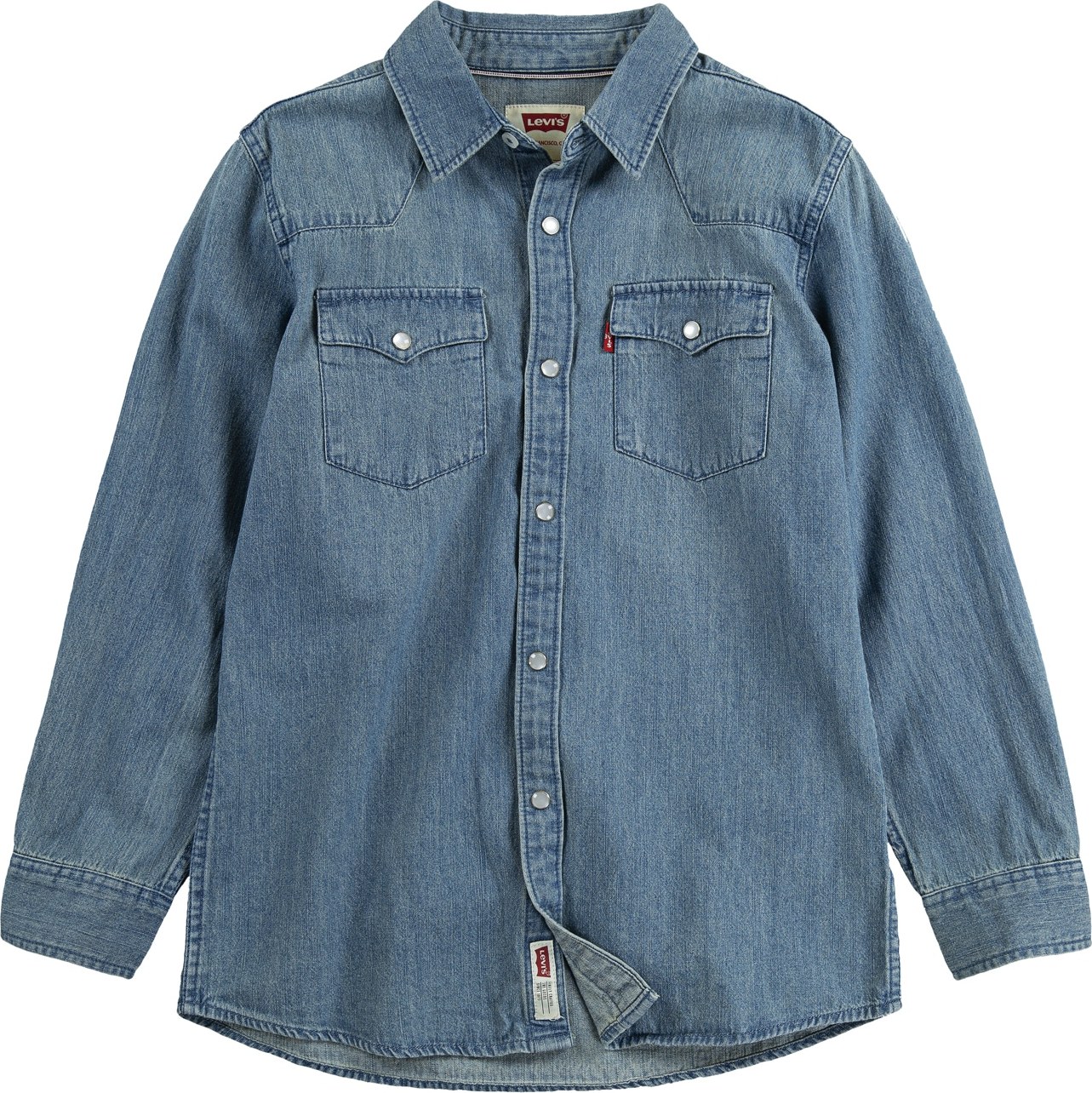 LEVI'S Košile modrá džínovina