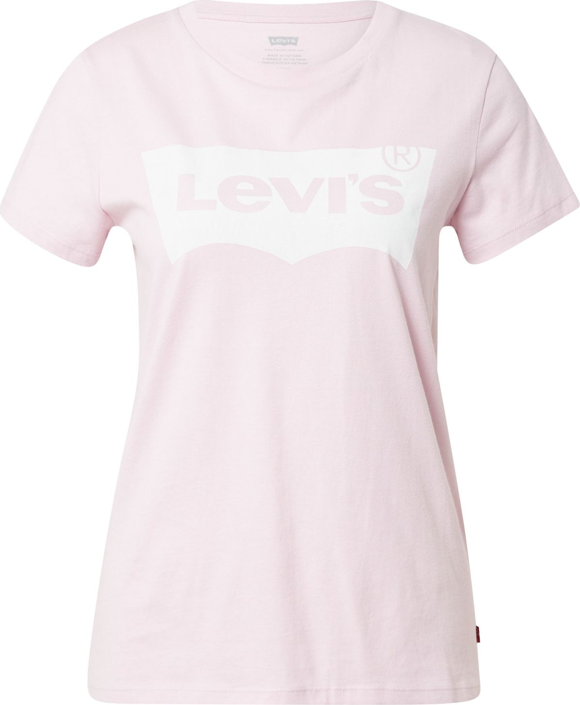 LEVI'S Tričko růžová / bílá