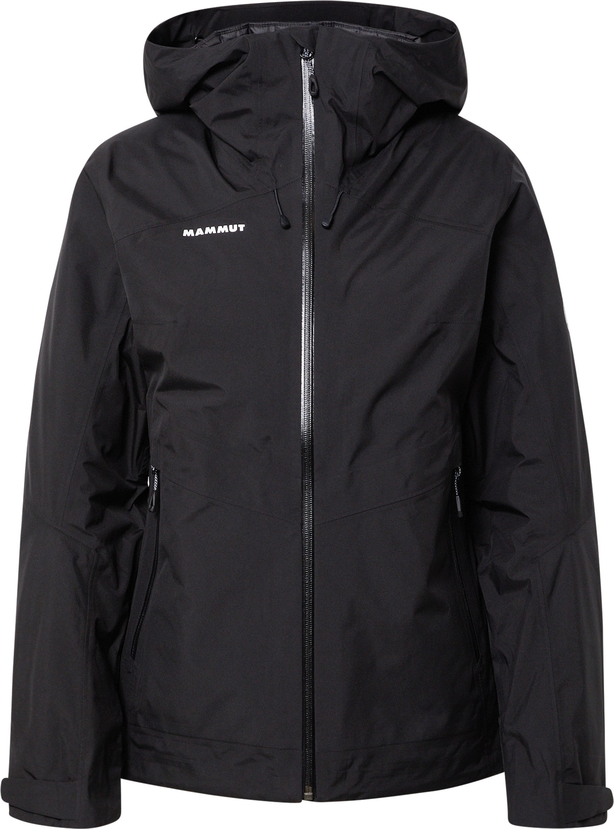 MAMMUT Outdoorová bunda 'Convey' černá / bílá