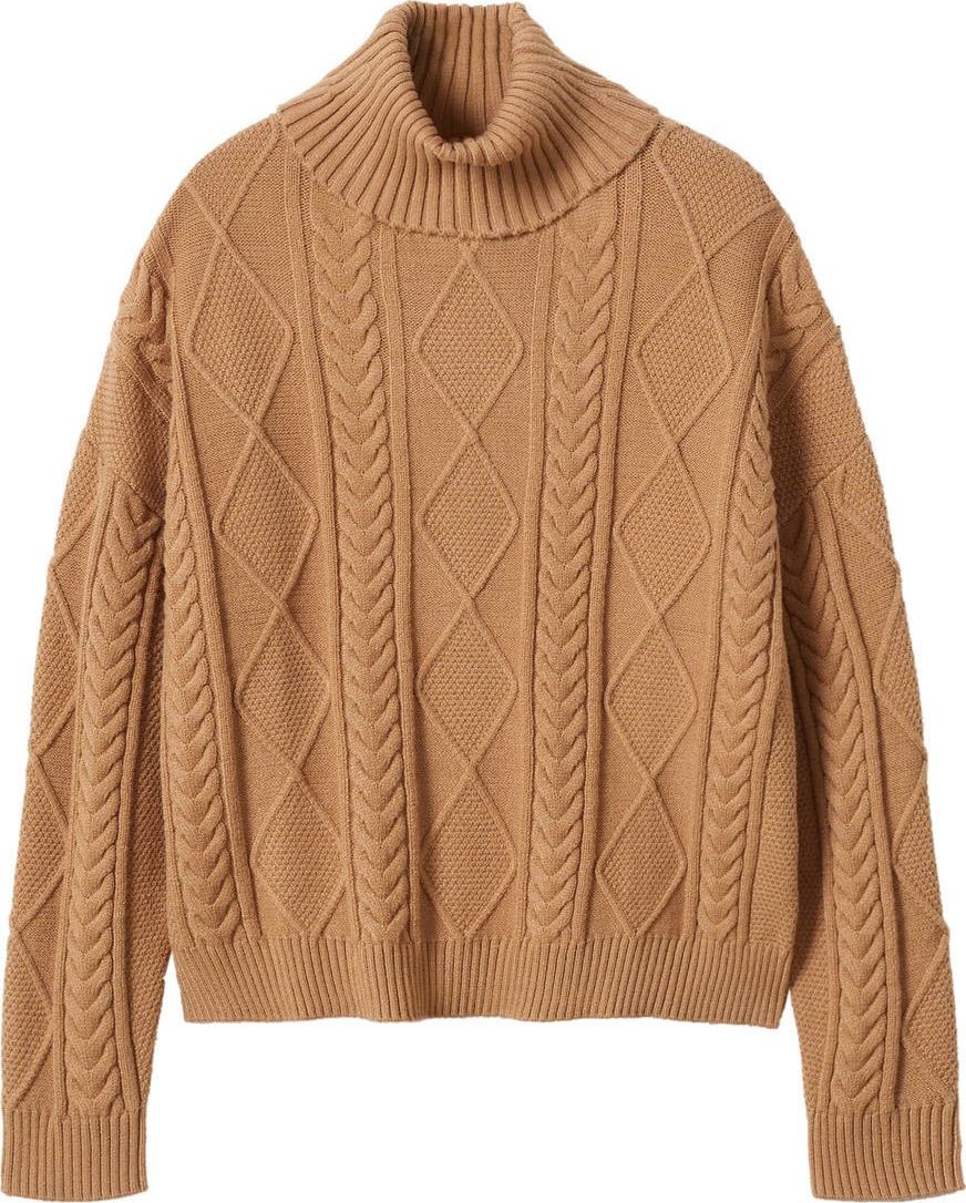MANGO Svetr velbloudí