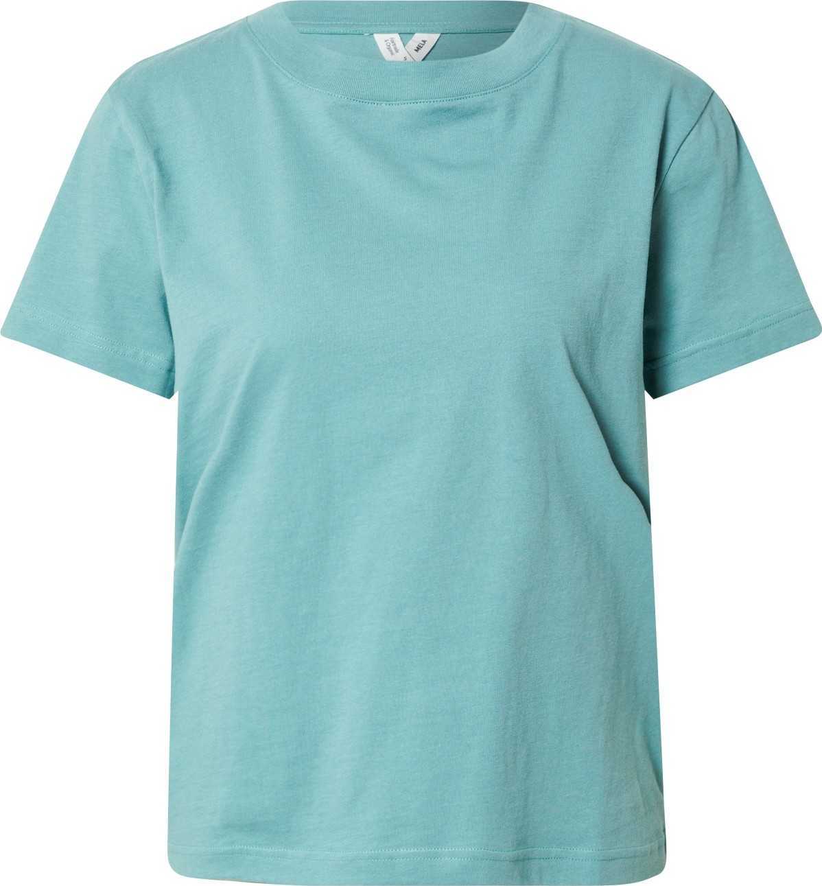 MELAWEAR Tričko 'KHIRA' tyrkysová