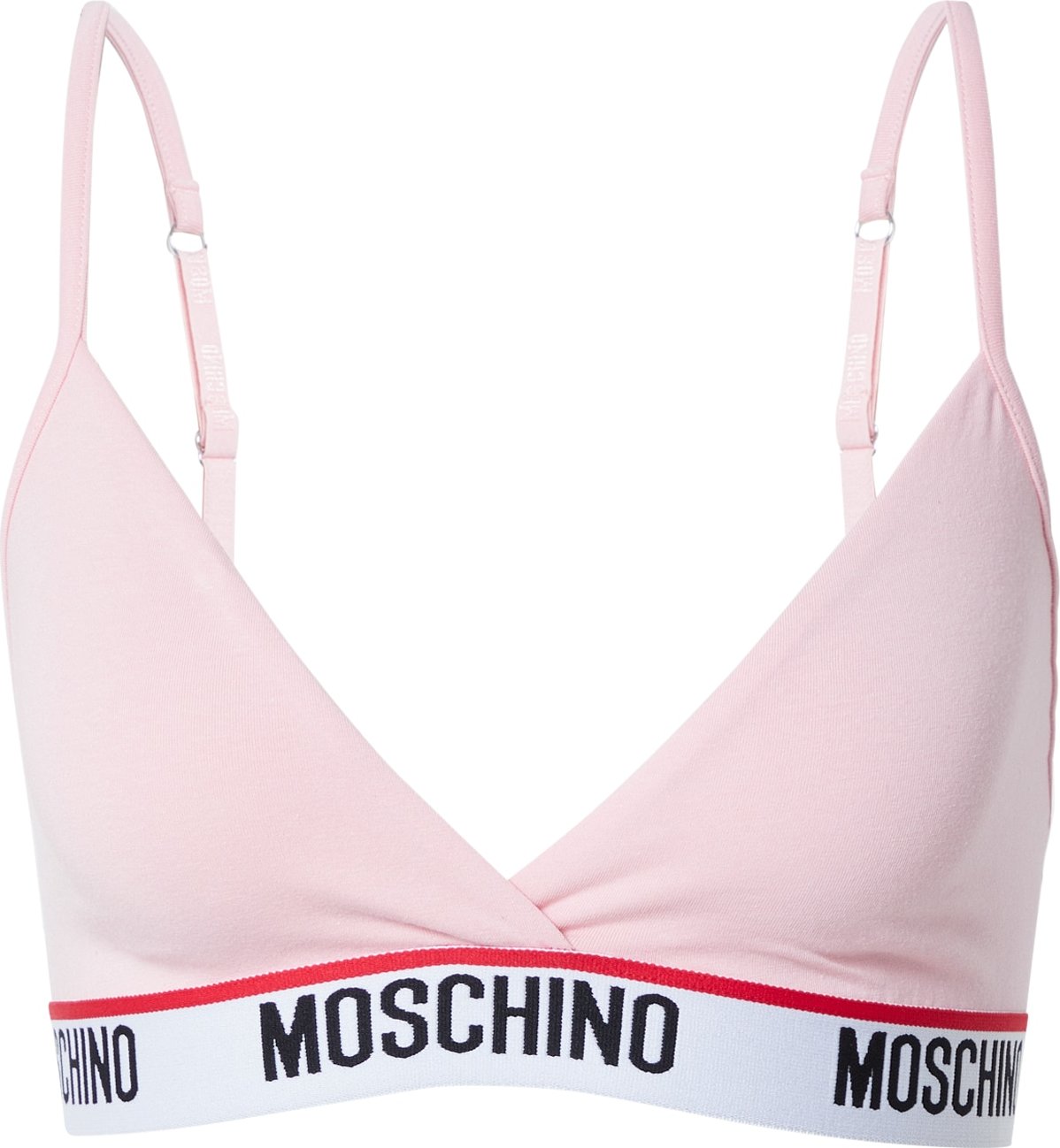 Moschino Underwear Podprsenka růžová / bílá / červená / černá