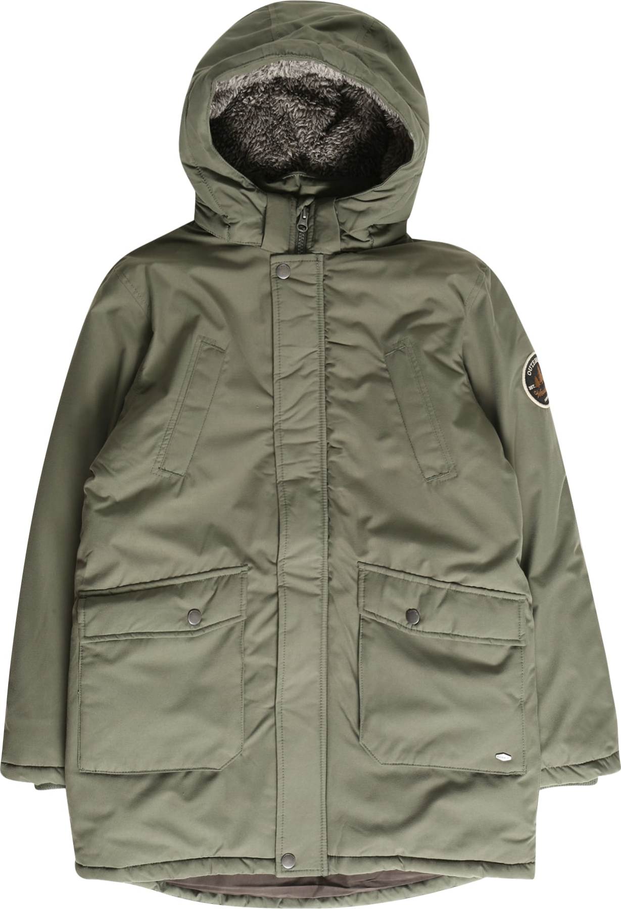 NAME IT Zimní bunda 'MILLER' khaki
