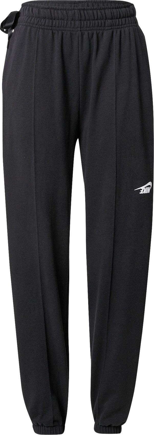 Nike Sportswear Kalhoty černá / bílá
