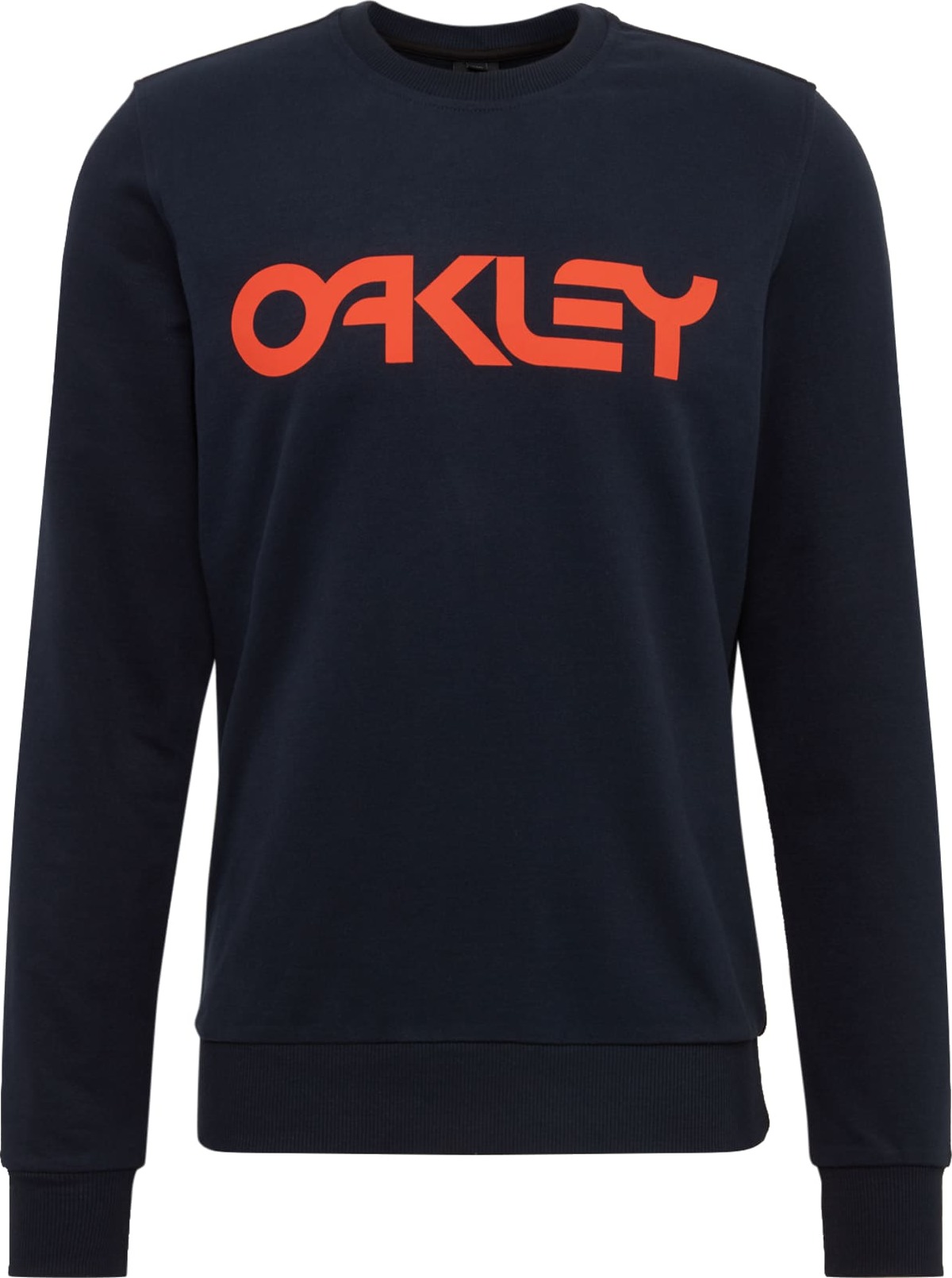 OAKLEY Sportovní mikina 'B1B Crew' tmavě oranžová / tmavě modrá