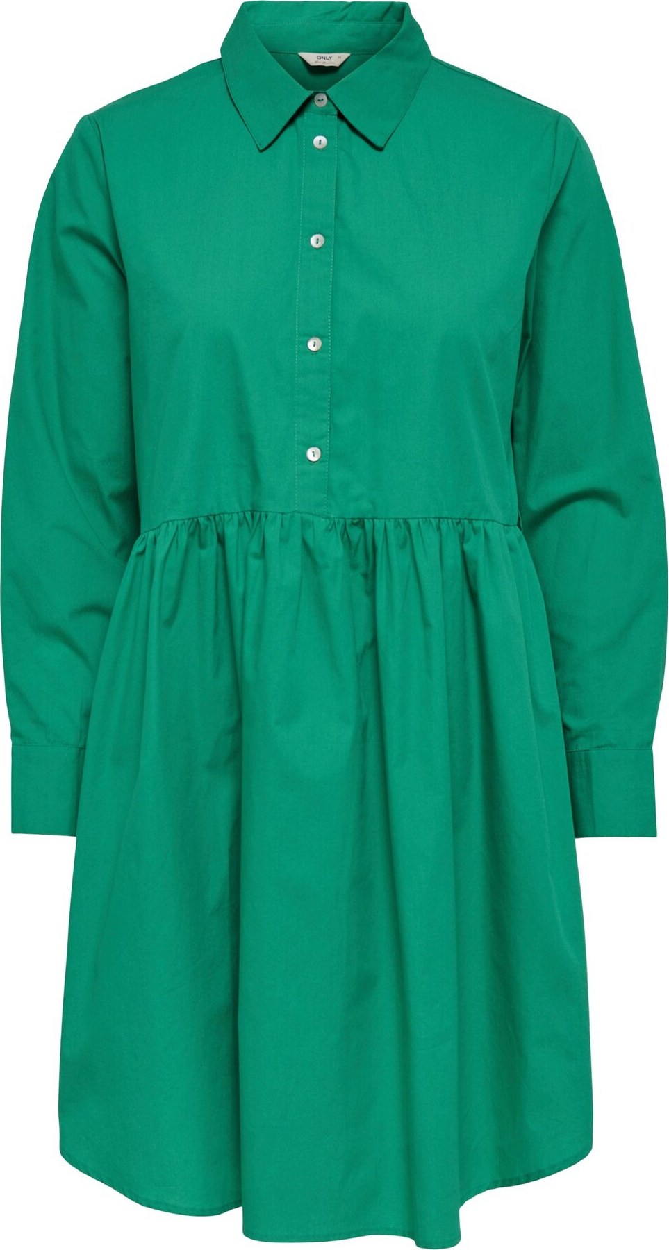 ONLY Košilové šaty 'Daphne' smaragdová