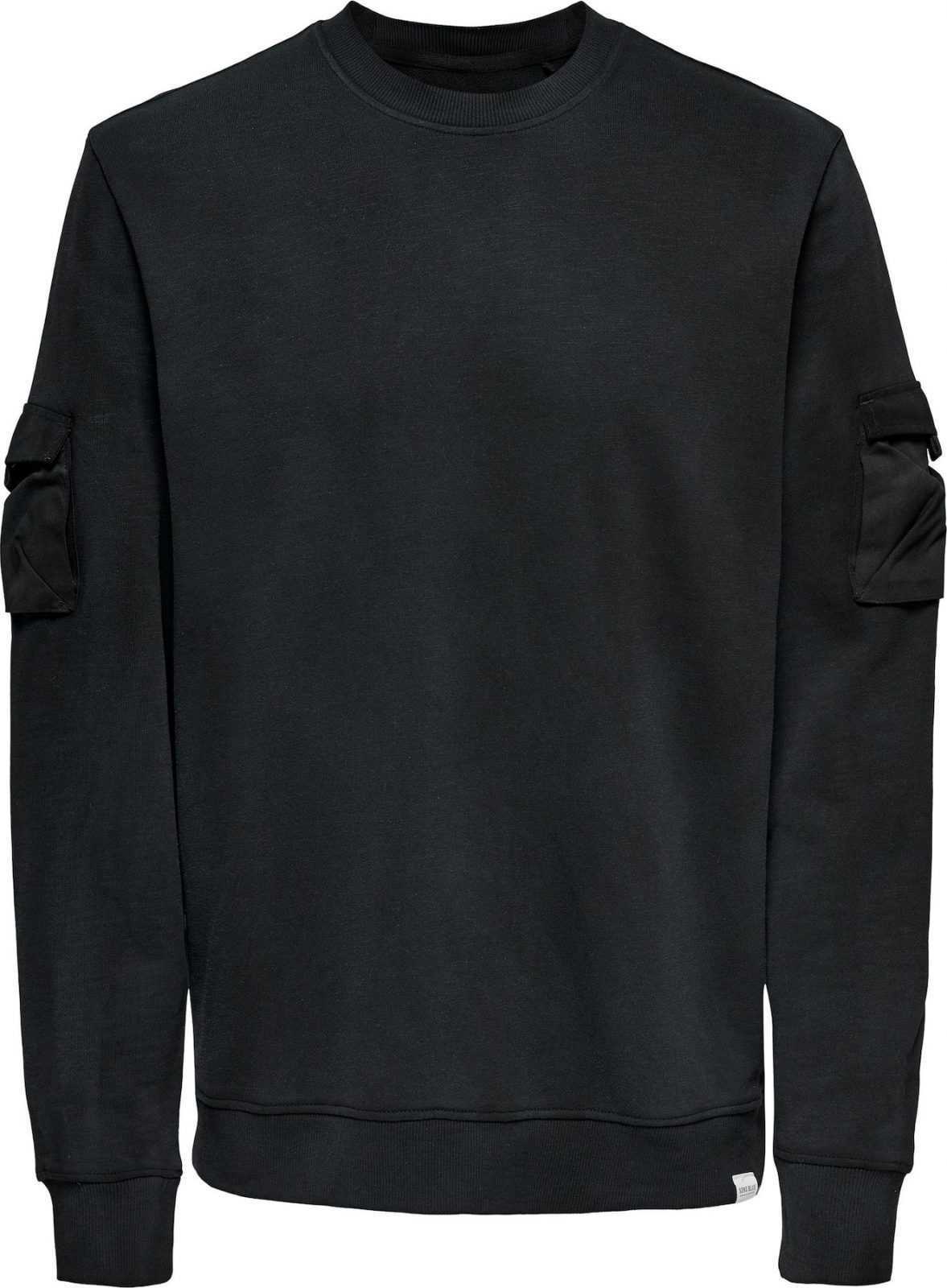Only & Sons Mikina 'Nino' černá