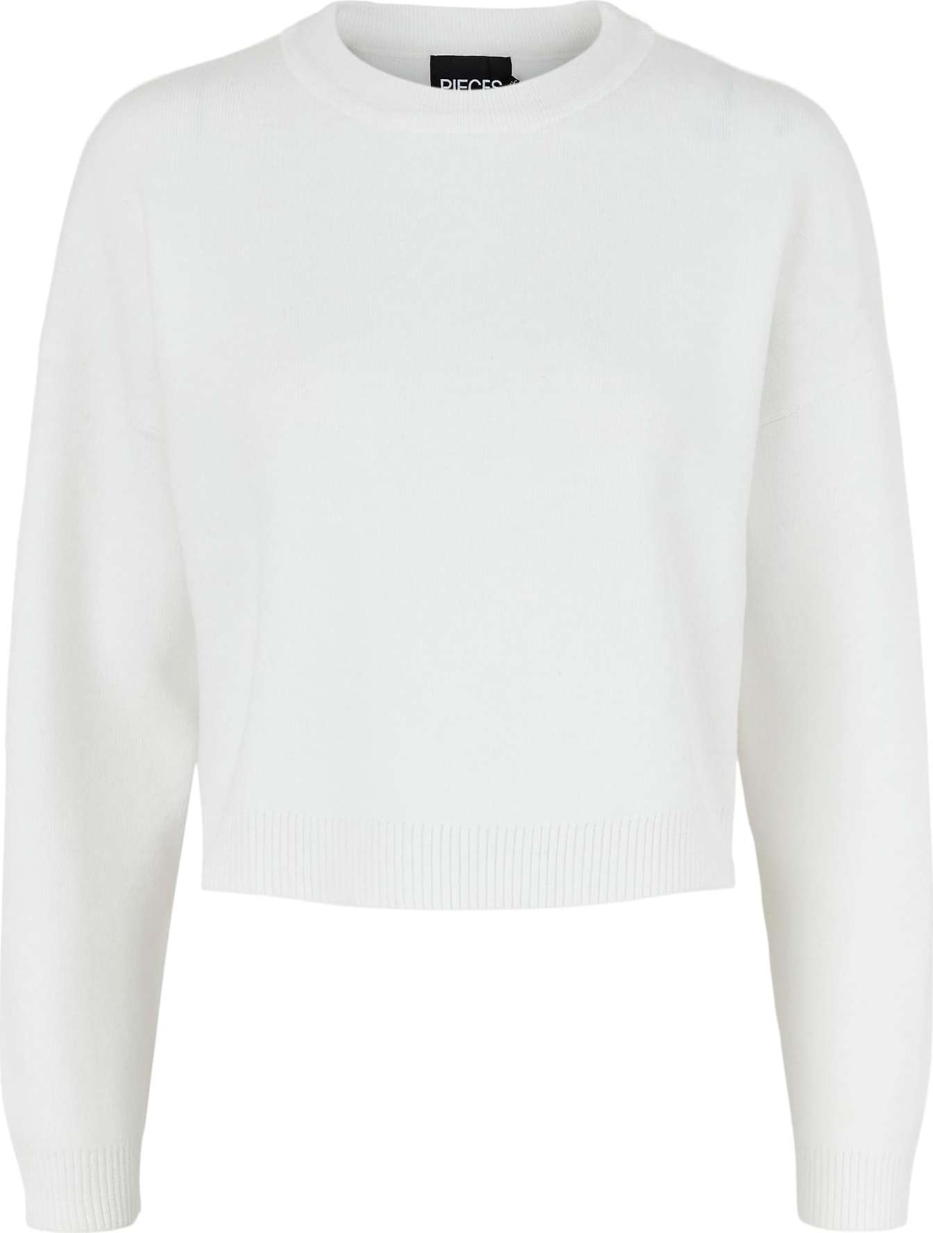 PIECES Svetr 'Hesa' bílá