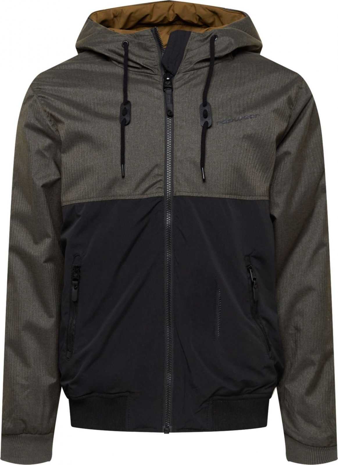 Ragwear Přechodná bunda 'ROEN' olivová / černá