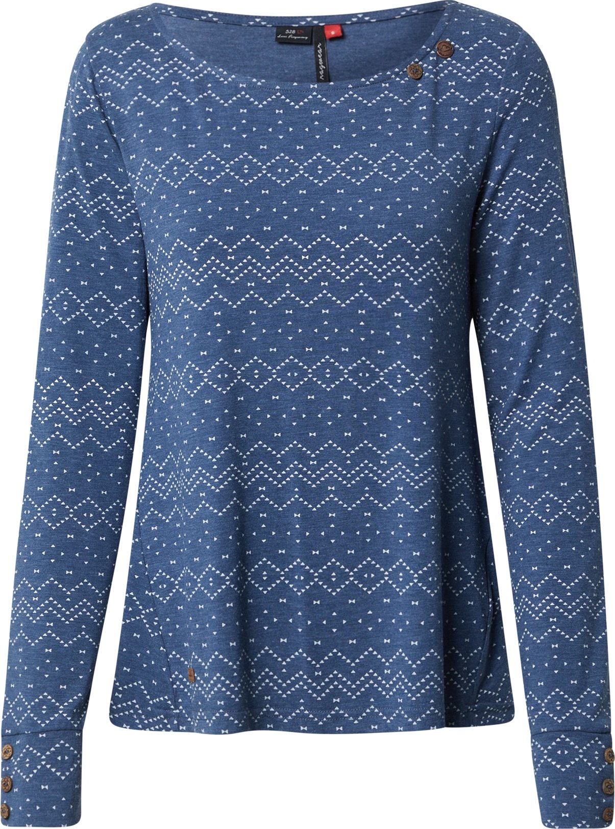 Ragwear Tričko 'MALKA' modrá / bílá