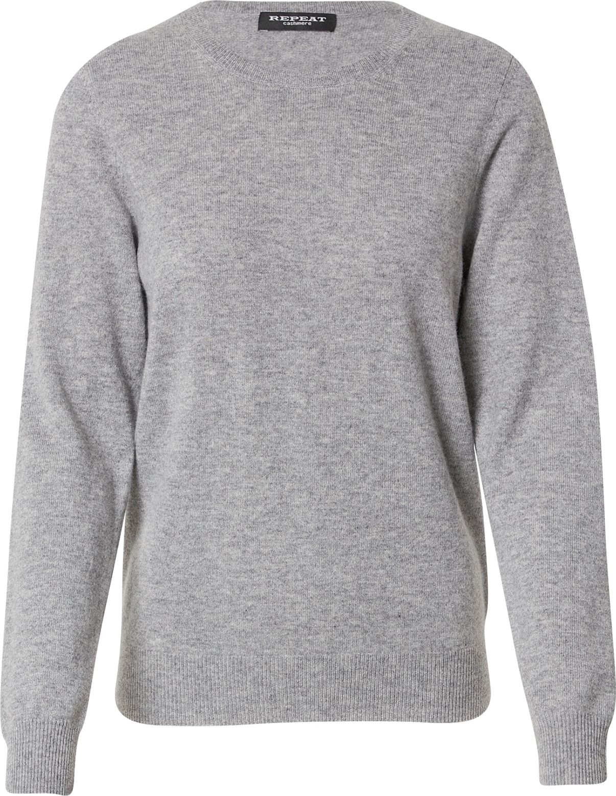 REPEAT Cashmere Svetr světle šedá