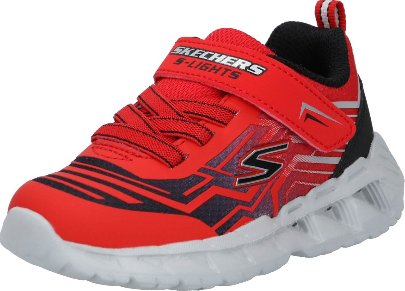 SKECHERS Tenisky 'MAGNA' červená / antracitová / bílá