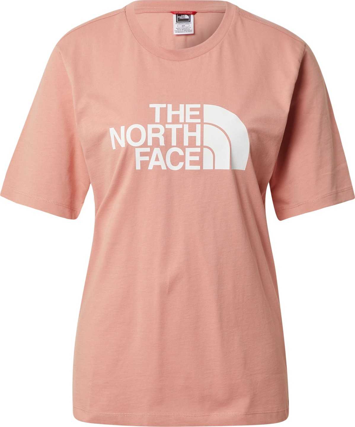 THE NORTH FACE Tričko růžová / bílá